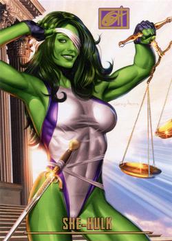 2022 Greg Horn Art (Series 1) #045 She-Hulk Front