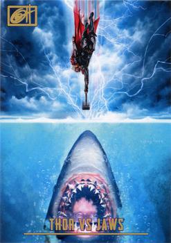 2022 Greg Horn Art (Series 1) #048 Thor VS Jaws Front