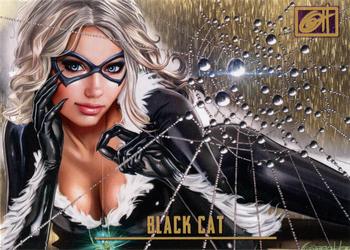 2022 Greg Horn Art (Series 1) #049 Black Cat Front