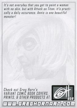 2022 Greg Horn Art (Series 1) #059 Annie Back