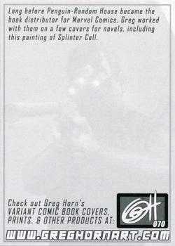 2022 Greg Horn Art (Series 1) #070 Splinter Cell Back