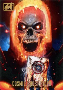 2022 Greg Horn Art (Series 1) #072 Cosmic Ghost Rider Front