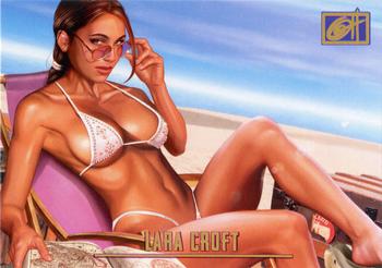 2022 Greg Horn Art (Series 1) #093 Lara Croft Front