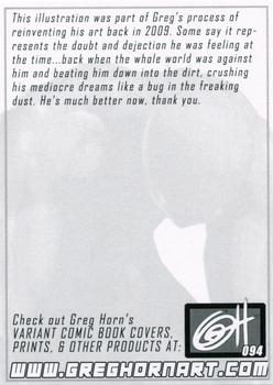 2022 Greg Horn Art (Series 1) #094 Spider-Man Back