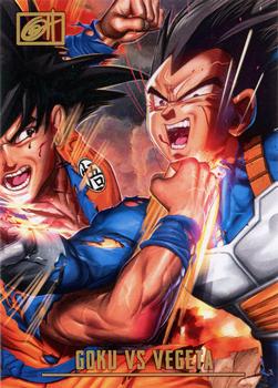 2022 Greg Horn Art (Series 1) #095 Goku VS Vegeta Front