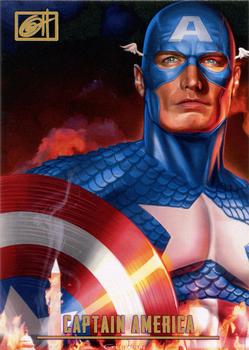 2022 Greg Horn Art (Series 1) #097 Captain America Front