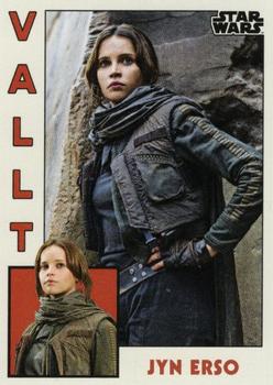 2023 Topps Throwback Thursday Star Wars #15 Jyn Erso Front