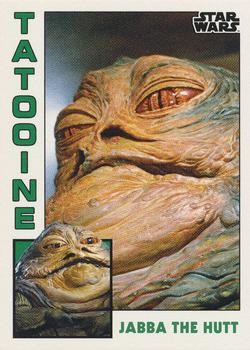 2023 Topps Throwback Thursday Star Wars #18 Jabba the Hutt Front