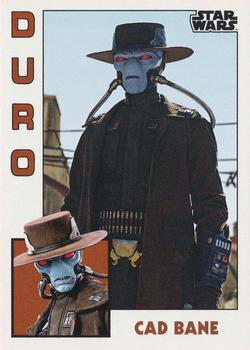 2023 Topps Throwback Thursday Star Wars #22 Cad Bane Front