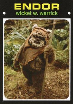 2023 Topps Throwback Thursday Star Wars #42 Wicket W. Warrick Front