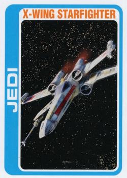2023 Topps Throwback Thursday Star Wars #54 X-Wing Starfighter Front