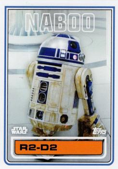 2023 Topps Throwback Thursday Star Wars #139 R2-D2 Front