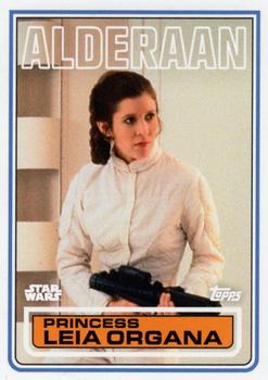 2023 Topps Throwback Thursday Star Wars #142 Princess Leia Organa Front