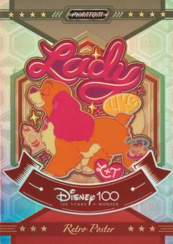 2023 Kakawow Phantom Disney 100 Years Of Wonder - Retro Poster #PD-RP-34 Lady Front