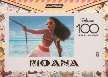2023 Kakawow Phantom Disney 100 Years Of Wonder - Anniversary World Stamp #PD-AW-35 Moana Front