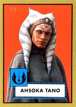 2023 Topps Throwback Thursday Star Wars - Gold #11 Ahsoka Tano Front