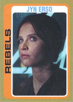 2023 Topps Throwback Thursday Star Wars - Gold #56 Jyn Erso Front