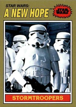 2023 Topps Throwback Thursday Star Wars - Gold #72 Stormtroopers Front