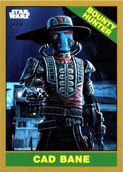 2023 Topps Throwback Thursday Star Wars - Gold #102 Cad Bane Front