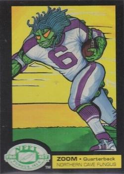 1991 NFFL Fungus Isle Football Monsters #2 Zoom Front