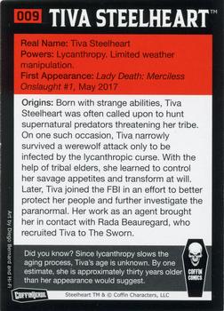 2021 CoffinVerse Characters #009 Steelheart Back