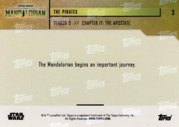 2023 Topps Now Star Wars: The Mandalorian Season 3 #3 The Pirates Back