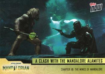 2023 Topps Now Star Wars: The Mandalorian Season 3 #7 A Clash with the Mandalore Alamites Front