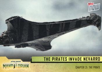 2023 Topps Now Star Wars: The Mandalorian Season 3 #21 The Pirates Invade Nevarro Front