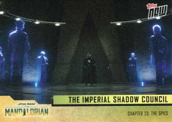 2023 Topps Now Star Wars: The Mandalorian Season 3 #31 The Imperial Shadow Council Front