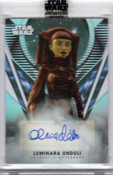 2023 Topps Star Wars Signature Series #A-OD Olivia d'Abo Front
