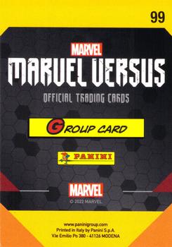 2022 Panini Marvel Versus #99 Defenders Back