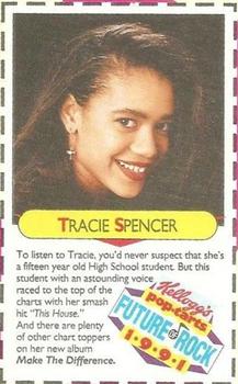 1991 Kellogg's Pop-Tarts Future of Rock #NNO Tracie Spencer Front