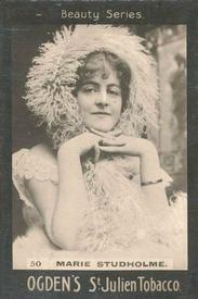 1900 Ogden’s Beauty Series #50 Marie Studholme Front