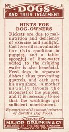 1924 Major Drapkin & Co. Dogs and Their Treatment #3 Airedale Terrier Back