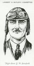 1935 Lambert & Butler Famous British Airmen & Airwomen #23 G.H. Stainforth Front