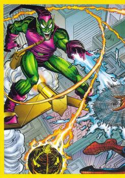 2021 Panini Marvel Versus #7 Spider-Man vs Green Goblin Front
