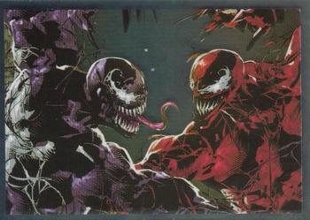 2021 Panini Marvel Versus #25 Venom vs Carnage Front