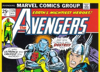 2021 Panini Marvel Versus #37 Avengers vs Ultron Front