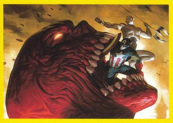 2021 Panini Marvel Versus #55 Captain America vs Red Skull Front