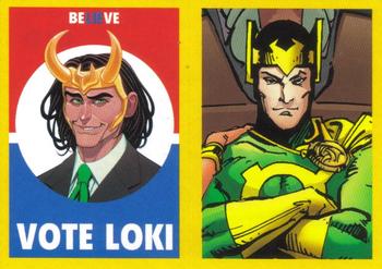 2021 Panini Marvel Versus #61 Thor vs Loki Front
