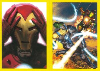 2021 Panini Marvel Versus #65 Iron Man vs M.O.D.O.K. Front