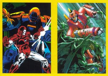 2021 Panini Marvel Versus #68 Iron Man vs M.O.D.O.K. Front
