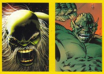 2021 Panini Marvel Versus #75 The Hulk vs Abomination Front
