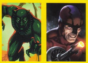 2021 Panini Marvel Versus #108 Black Panther vs Killmonger Front