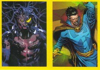 2021 Panini Marvel Versus #114 Black Panther vs Killmonger / Doctor Strange vs Dormammu Front