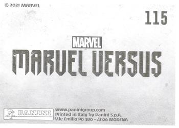2021 Panini Marvel Versus #115 Doctor Strange vs Dormammu Back