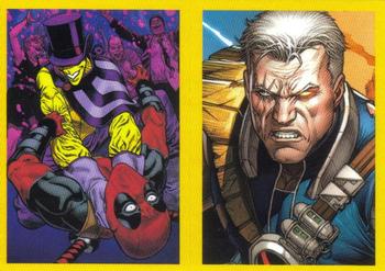 2021 Panini Marvel Versus #142 Deadpool vs Cable Front
