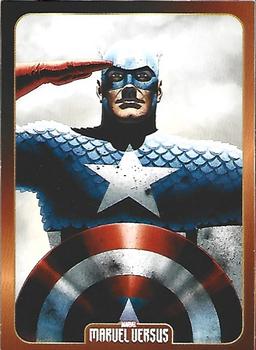 2021 Panini Marvel Versus - Collectibles #C26 Captain America Front