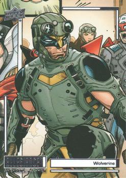 2023 Upper Deck Marvel Allegiance: Avengers vs X-Men #C12 Wolverine Front