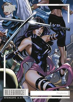 2023 Upper Deck Marvel Allegiance: Avengers vs X-Men #C43 Psylocke Front